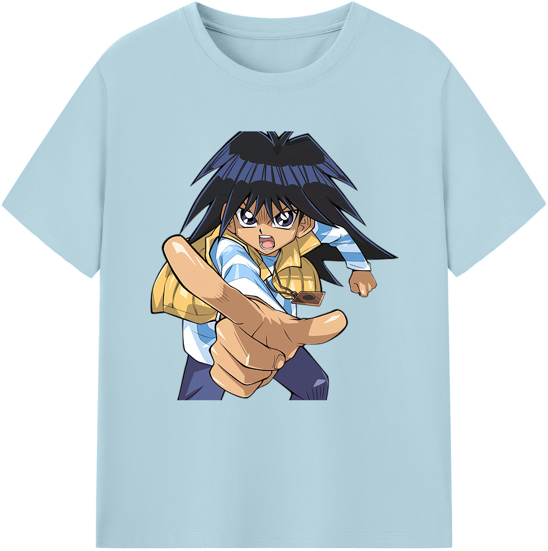 （画像用） 遊☆戯☆王 Yu-Gi-Oh! 綿100％半袖Tシャツ（フロントプリント）